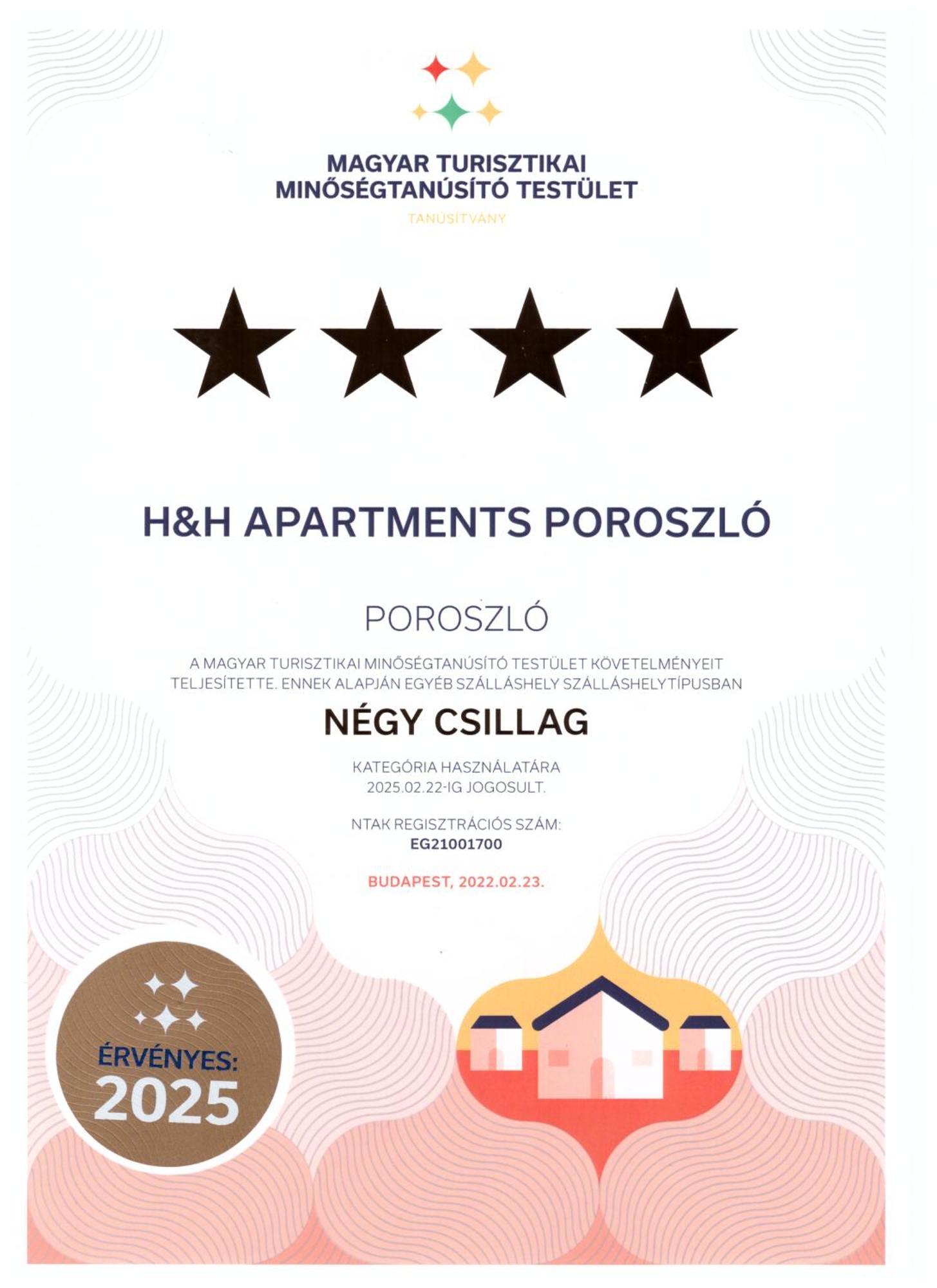 H&H Apartments Poroszló Zewnętrze zdjęcie